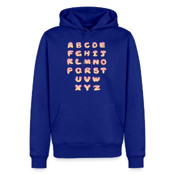 Alphabet Donut Group - Men's Premium Hoodie - royal blue - Front