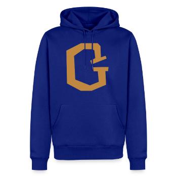 Alphabetical G - Men's Premium Hoodie - royal blue - Front