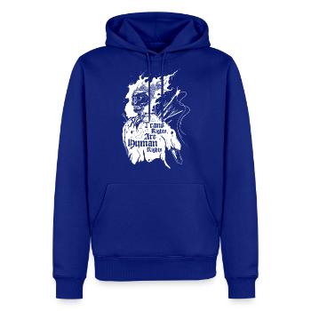 Trans Rights are Human Rights - Men's Premium Hoodie - royal blue - Front