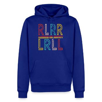 Retro Drumsticks Rlrr Lrll Drummer - Men's Premium Hoodie - royal blue - Front