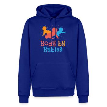 Body By Babies - Men's Premium Hoodie - royal blue - Front