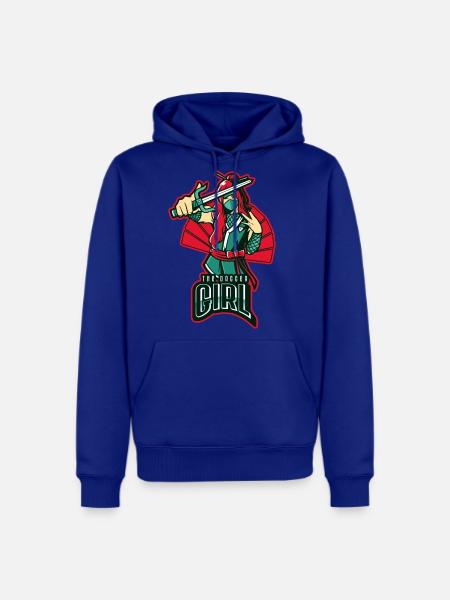 THE DAGGER GIRL - Men's Premium Hoodie - royal blue