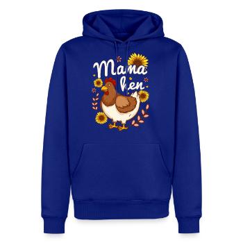 Chicken Mom Mama Hen - Men's Premium Hoodie - royal blue - Front