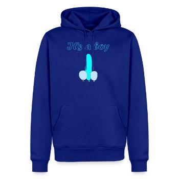 it's a boy, new baby - Men's Premium Hoodie - royal blue - Front
