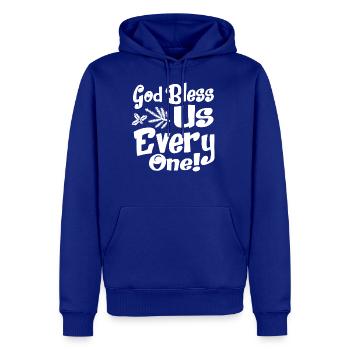 A Christmas Carol Charles Dickens God Bless Us - Men's Premium Hoodie - royal blue - Front