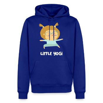 Cute Little Yogi - Men's Premium Hoodie - royal blue - Front