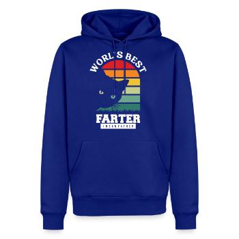 Vintage Retro World s Best Farter I Mean - Men's Premium Hoodie - royal blue - Front