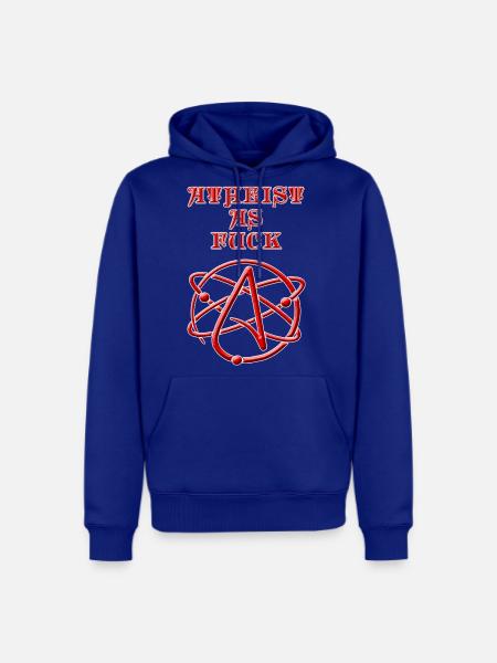 Atheist As Fuck #2 - Men's Premium Hoodie - royal blue
