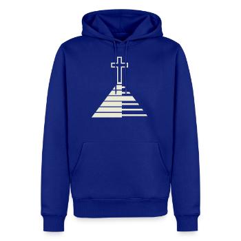 Religious Christian Piano Lover - Men's Premium Hoodie - royal blue - Front