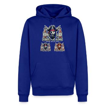 Pirate Problems Rum Solutions - Men's Premium Hoodie - royal blue - Front