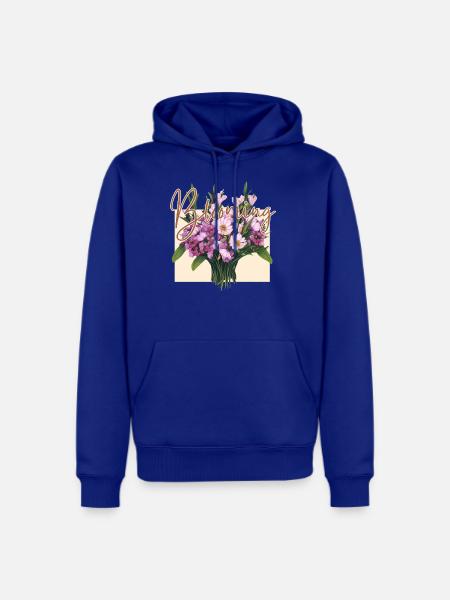 The Blooming Marvel - Men's Premium Hoodie - royal blue