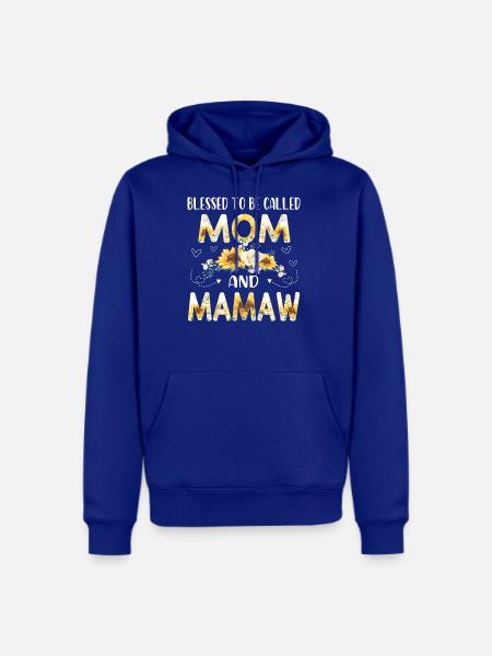 Blessed To Be Called Mom And Mamaw - Men's Premium Hoodie - royal blue