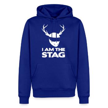 I Am The Stag Solid - Men's Premium Hoodie - royal blue - Front