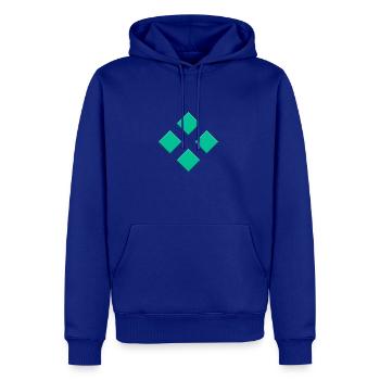 Mono Sorts small v - Men's Premium Hoodie - royal blue - Front