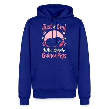 Guinea Pig Cavy Guinea Pig Mom - Men's Premium Hoodie - royal blue - Front