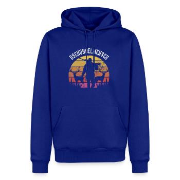 Dschungelmensch - Men's Premium Hoodie - royal blue - Front