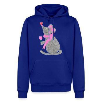 Cute mouse - Men's Premium Hoodie - royal blue - Front