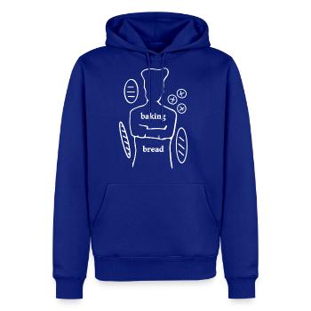 Baking Bread - Men's Premium Hoodie - royal blue - Front