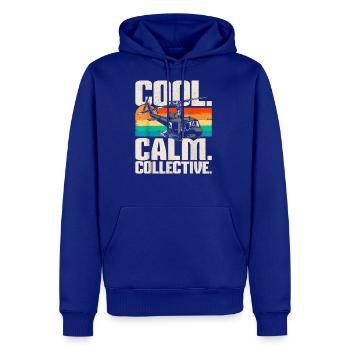 Calm Collective Pride Helicopter - Men's Premium Hoodie - royal blue - Front