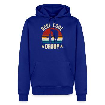 Reel Cool Daddy Sunset - Men's Premium Hoodie - royal blue - Front