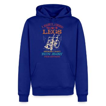 I Don't Need To Use My Legs - Men's Premium Hoodie - royal blue - Front