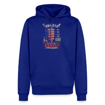 BBQ Dad Rarest Rib Stack - Men's Premium Hoodie - royal blue - Front