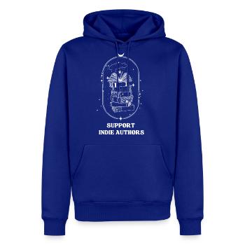 Support Indie Authors (Light) - Men's Premium Hoodie - royal blue - Front