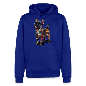 Bulldog - Men's Premium Hoodie - royal blue - Front