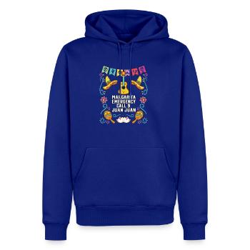 Margarita Emergency Call 9 Juan Juan Margarita - Men's Premium Hoodie - royal blue - Front