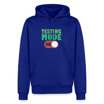 Testing Mode On Motivational Test Day Teacher - Men's Premium Hoodie - royal blue - Front