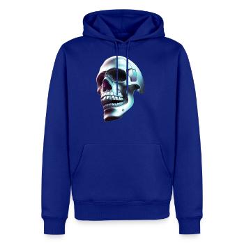 Futuristic Skull Concept - Men's Premium Hoodie - royal blue - Front