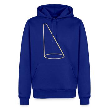 spotlight light cone stage - Men's Premium Hoodie - royal blue - Front
