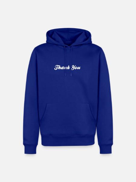 Thank You! - Men's Premium Hoodie - royal blue