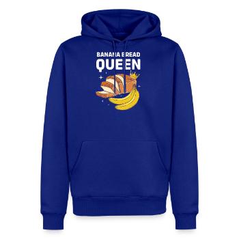 Bread Queen Banana Bread Baker - Men's Premium Hoodie - royal blue - Front