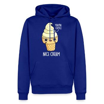 Nice Cream Cute Ice Cream - Men's Premium Hoodie - royal blue - Front
