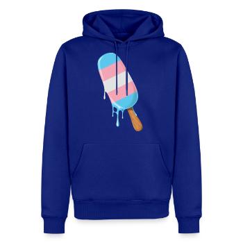 Transgender Pride Ice Cream Lgbt Trans Flag Trans - Men's Premium Hoodie - royal blue - Front