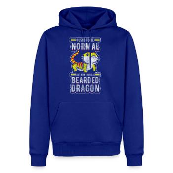 Reptile Dwarf Bearded Dragon Iguana Salamander - Men's Premium Hoodie - royal blue - Front