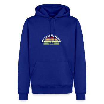 Vacation Trip My First Airplane Ride Traveler - Men's Premium Hoodie - royal blue - Front