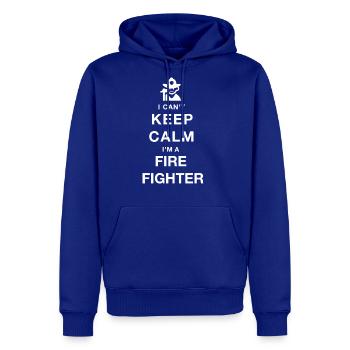 I CAN'T KEEP CALM fire fighter - Men's Premium Hoodie - royal blue - Front