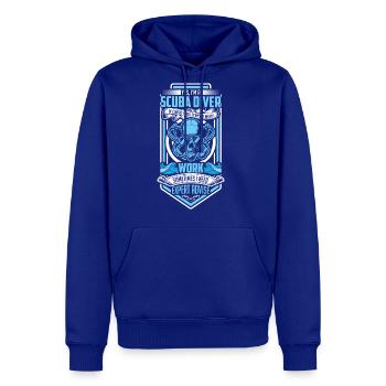 Diver Scuba Diver Under Water Snorkeling - Men's Premium Hoodie - royal blue - Front