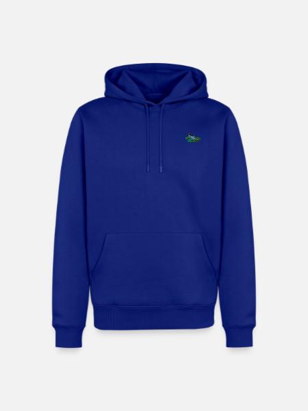 Runningshoes embroidered - Men's Premium Hoodie - royal blue