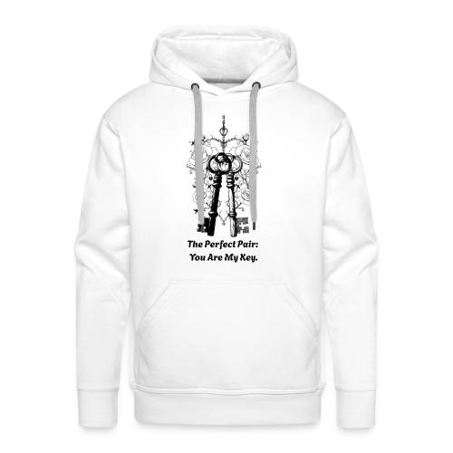 Valentine love keys - Men's Premium Hoodie