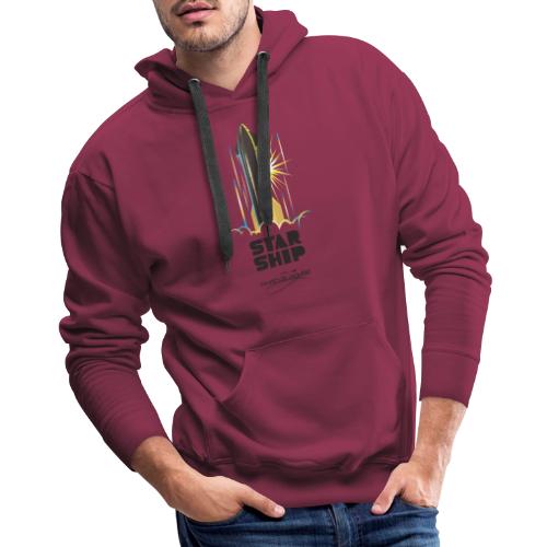 Star Ship Earth - Light - With Logo - Men's Premium Hoodie