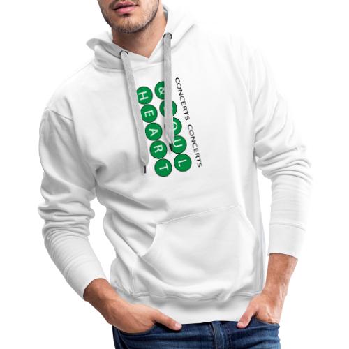 Can't go wrong with Money Green Heart & Soul - Men's Premium Hoodie
