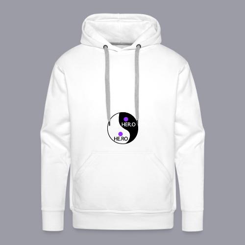 HE.RO / HER.O - Men's Premium Hoodie