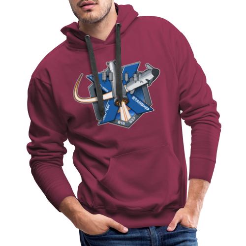 Starship Flight 10 Patch - Men's Premium Hoodie