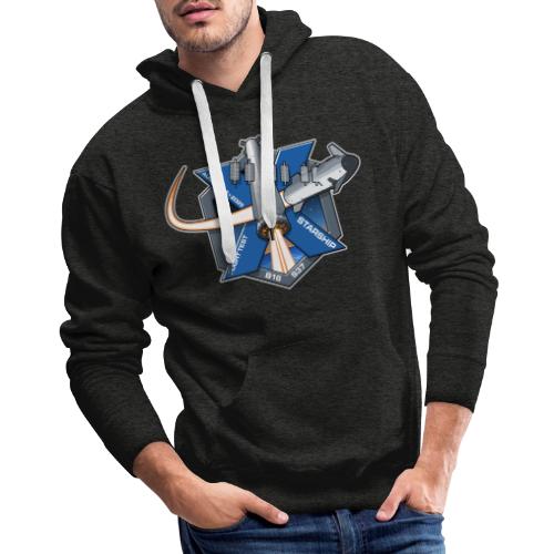 Starship Flight 10 Patch - Men's Premium Hoodie