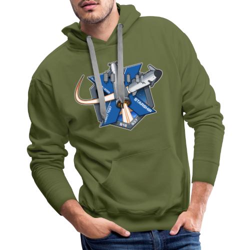 Starship Flight 10 Patch - Men's Premium Hoodie