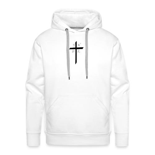 JW DL Cross - Men's Premium Hoodie