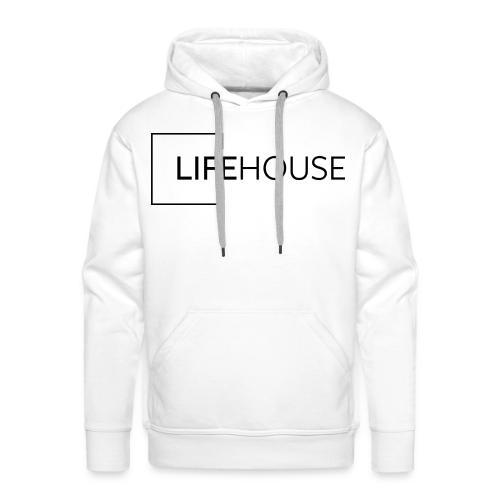 LH Logo Black - Men's Premium Hoodie